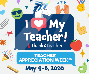 Teacher Appreciation Week Blog & Facebook Live
